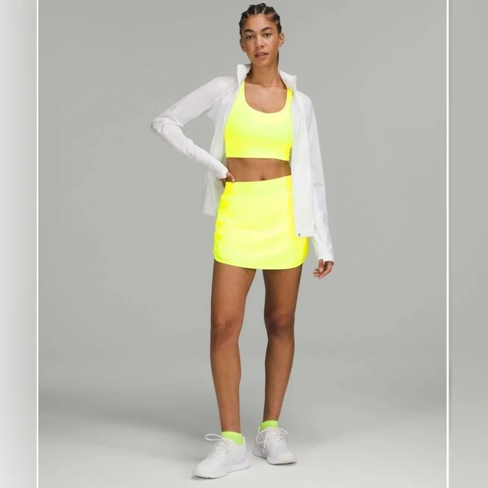 lululemon athletica Neon Yellow Skirt